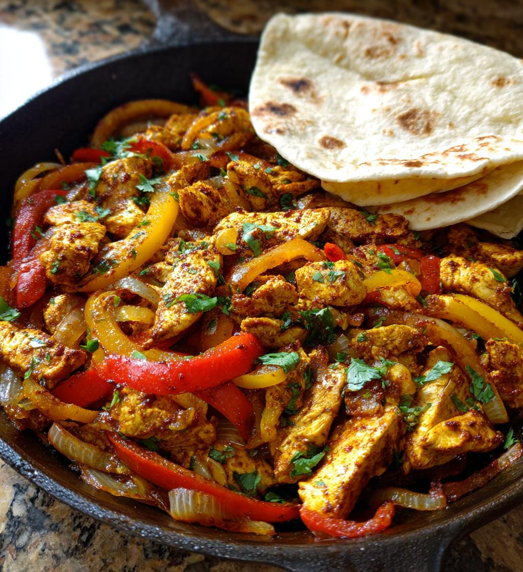 Hühnchen-Fajitas - detail 2