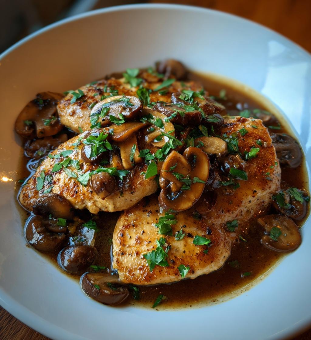 Hähnchen Marsala