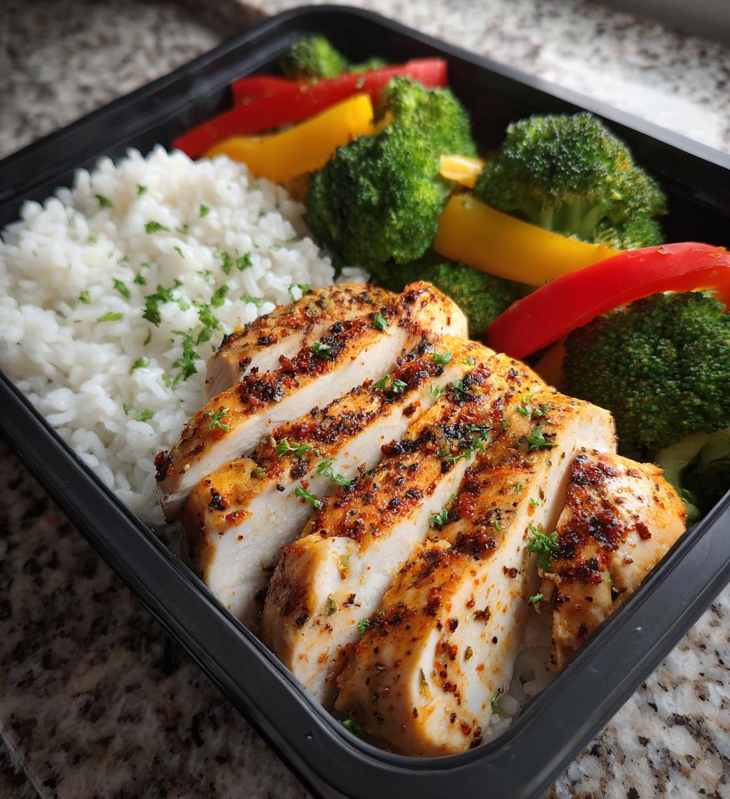Hähnchen Meal Prep - detail 1