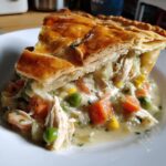 Hühnchen-Pot-Pie aus dem Slow Cooker