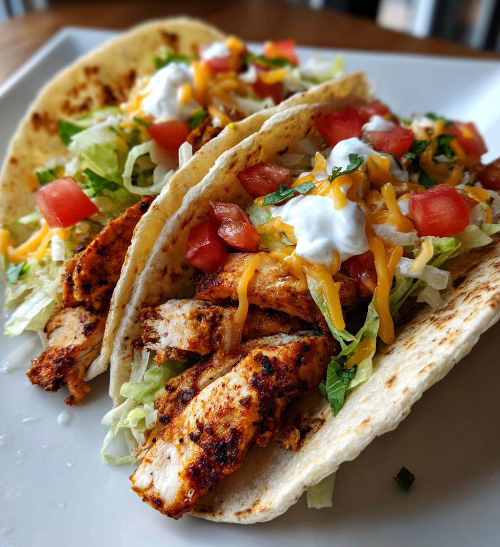 Hühnertacos - detail 2