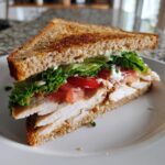 Klassisches Hähnchen-Sandwich
