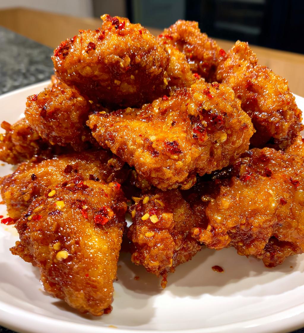 Koreanisches Frittierhühnchen - detail 1