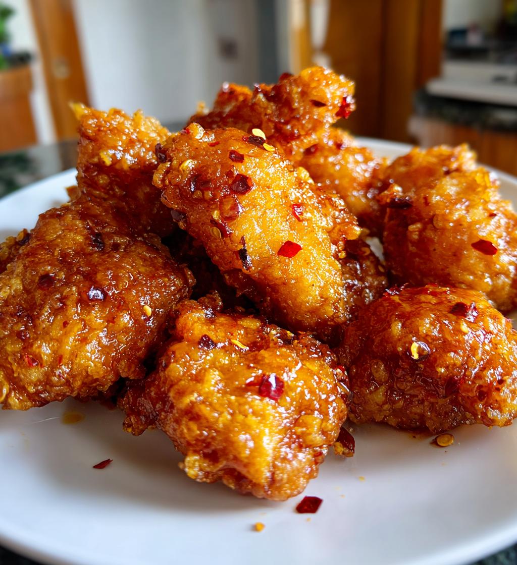Koreanisches Frittierhühnchen - detail 2