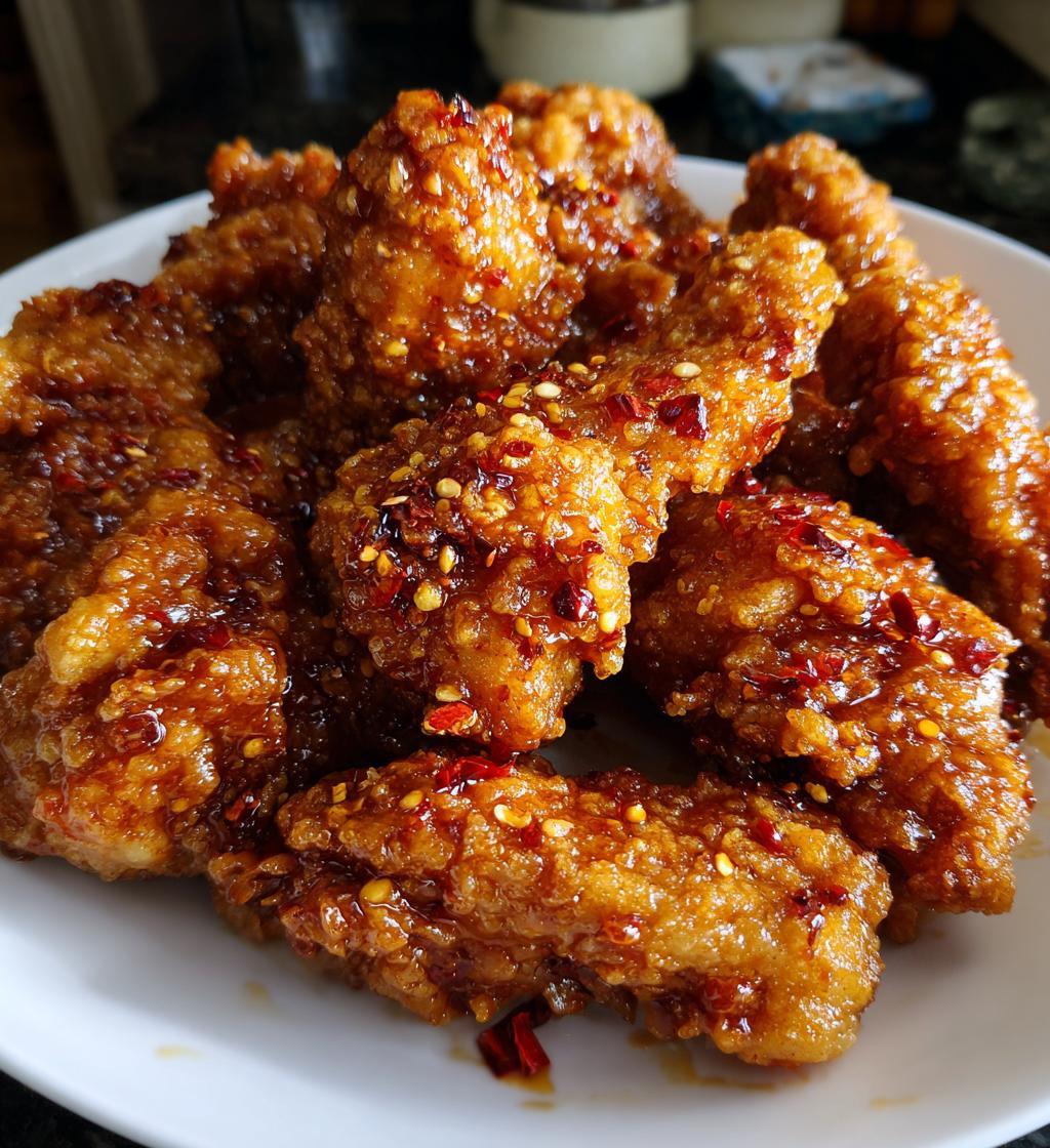 Koreanisches Frittierhühnchen