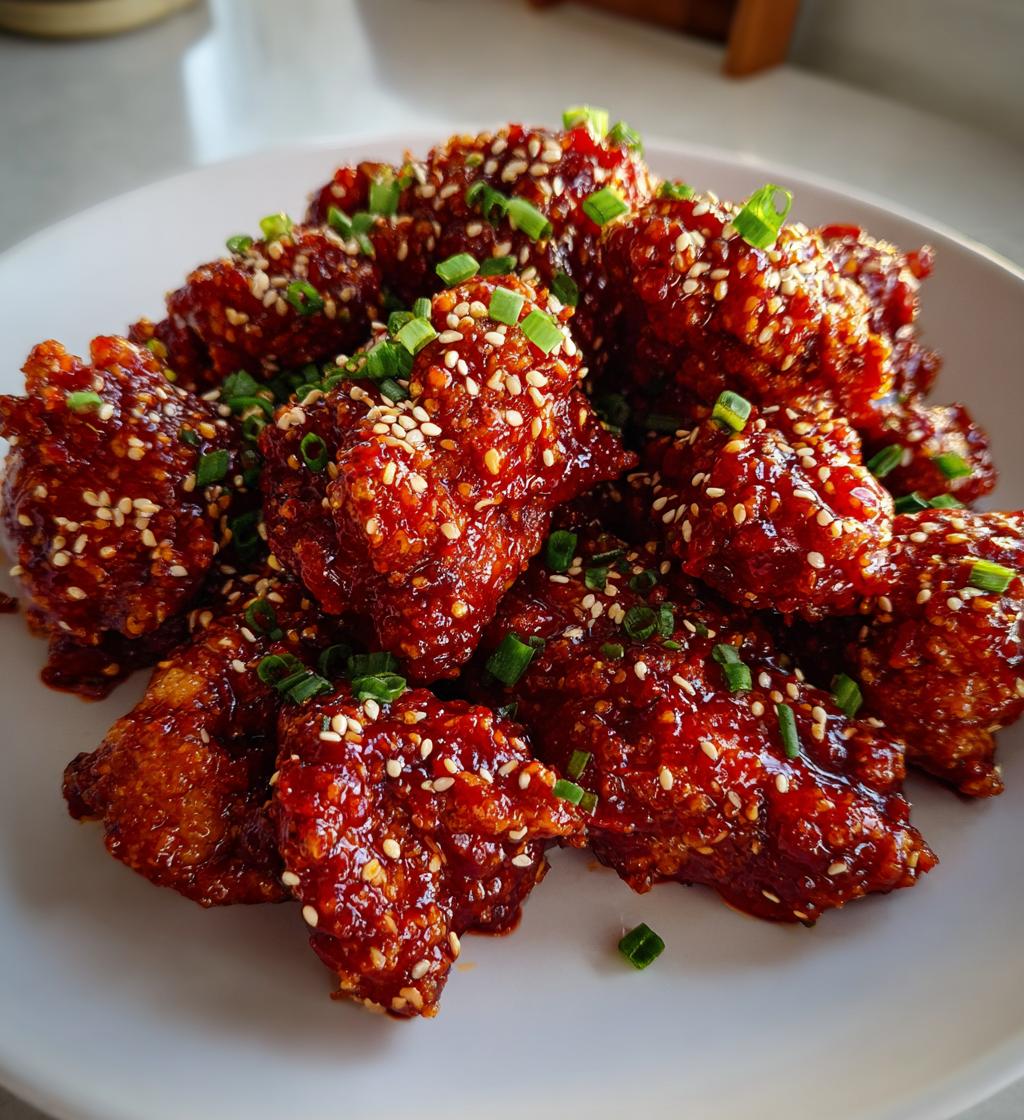 Koreanisches Frittierte Hähnchen