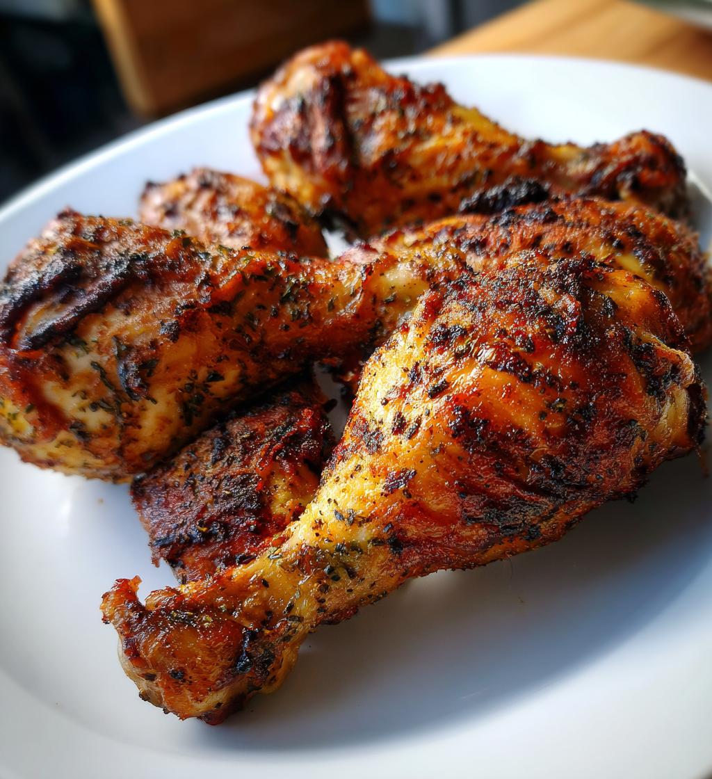 Luftfritteuse Hähnchenschenkel