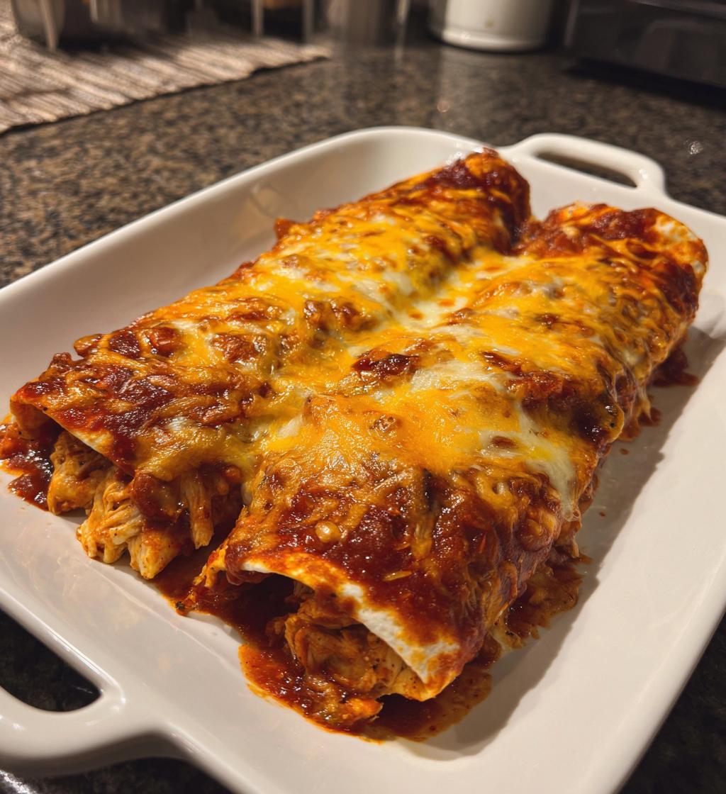 Mexikanische Hähnchen-Enchiladas - detail 1