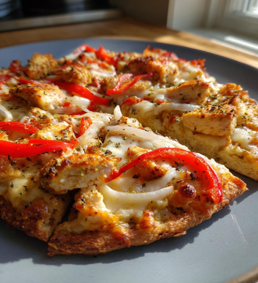 Naan Chicken Pizza - detail 1