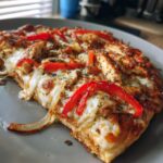 Naan Chicken Pizza