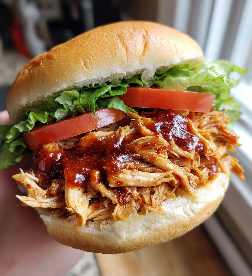 Pulled Chicken Sandwiches - detail 1