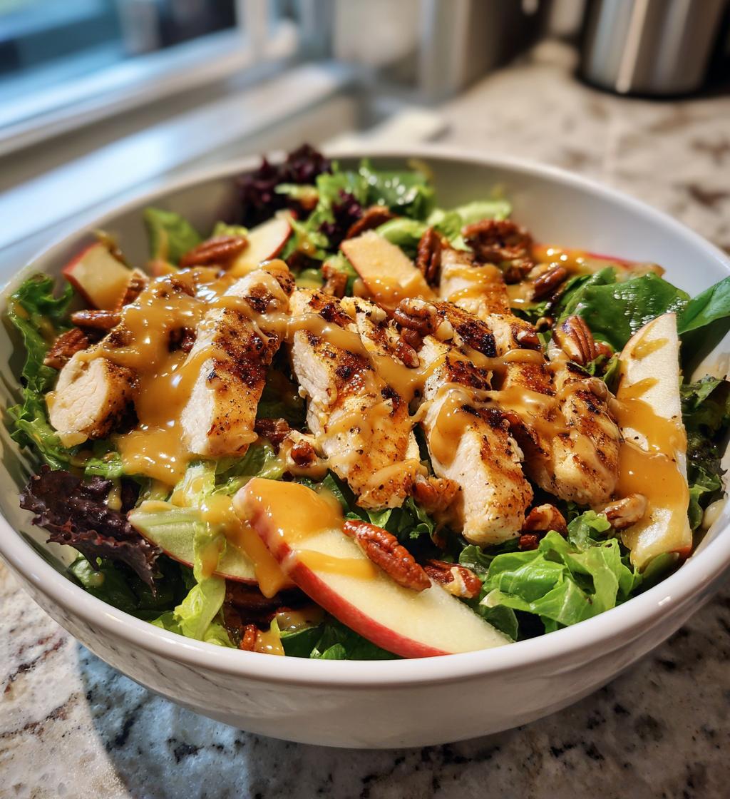 Wendy's Apfel-Pekan-Hühnchen-Salat