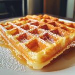 buttery belgian liege waffles