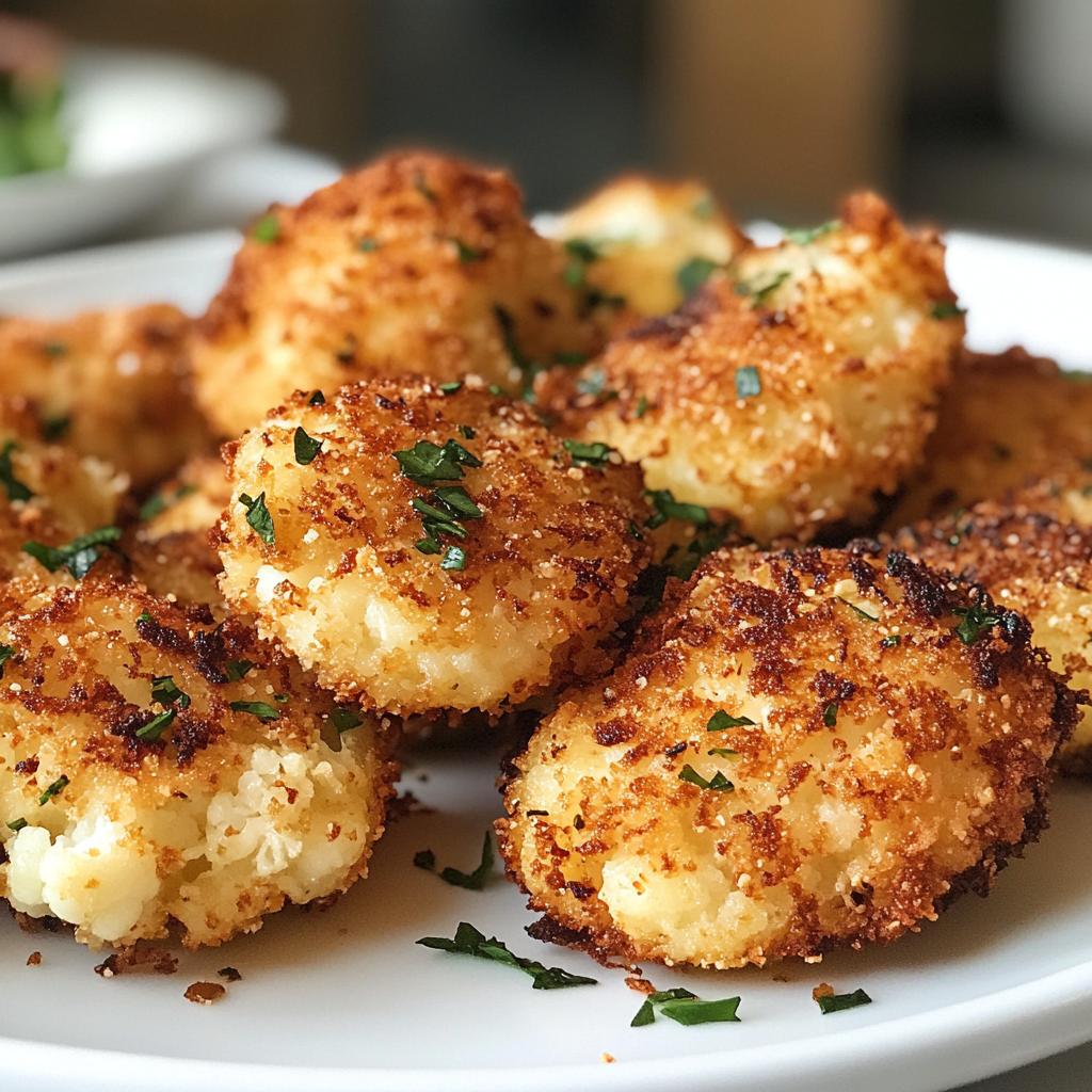 cauliflower fritters