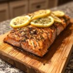 cedar plank salmon