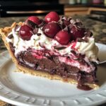 chocolate cherry cream pie