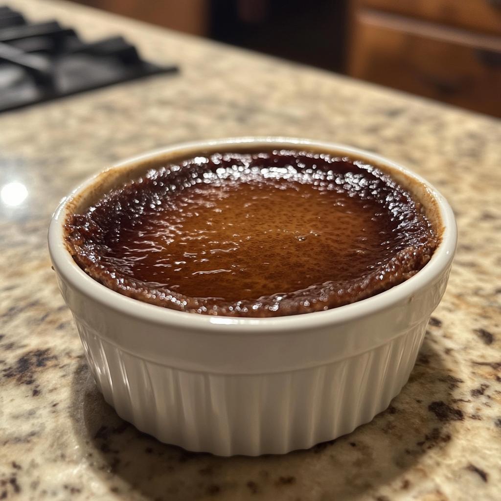 chocolate creme brulee