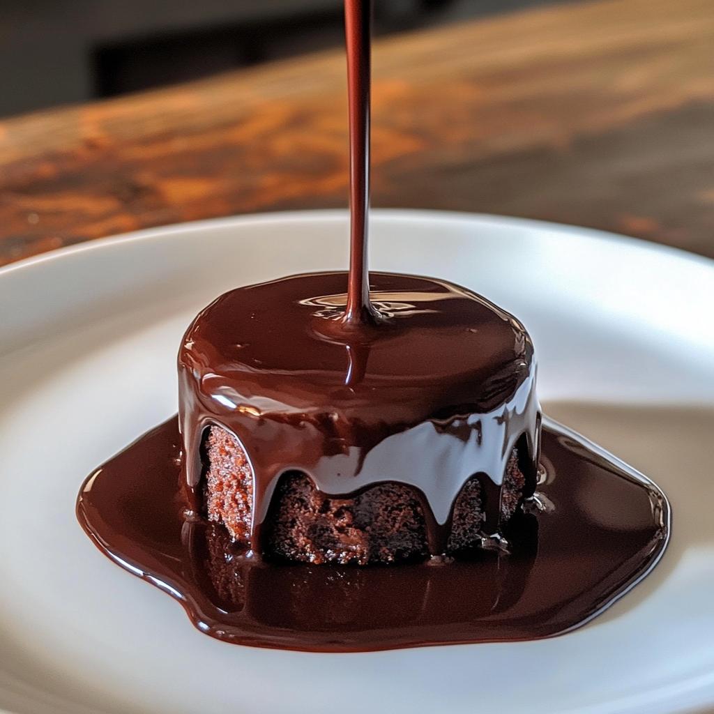 chocolate ganache - detail 1