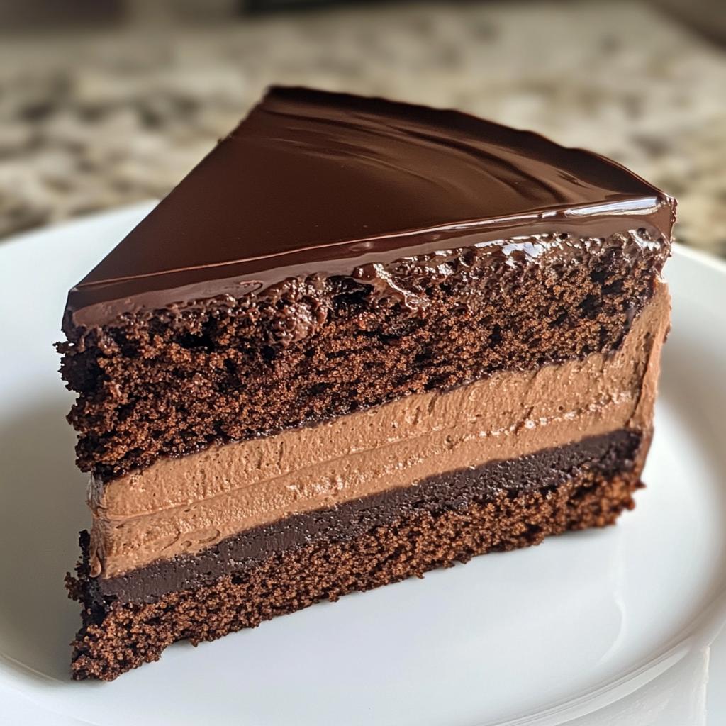 chocolate mousse cake