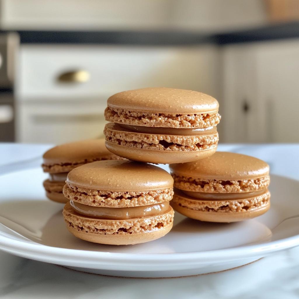coffee macarons