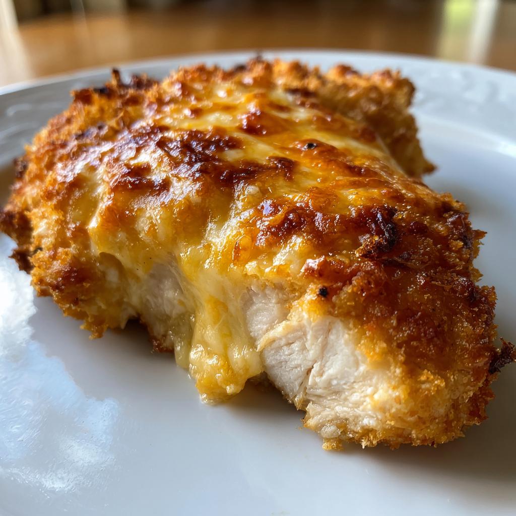 crispy cheddar chicken