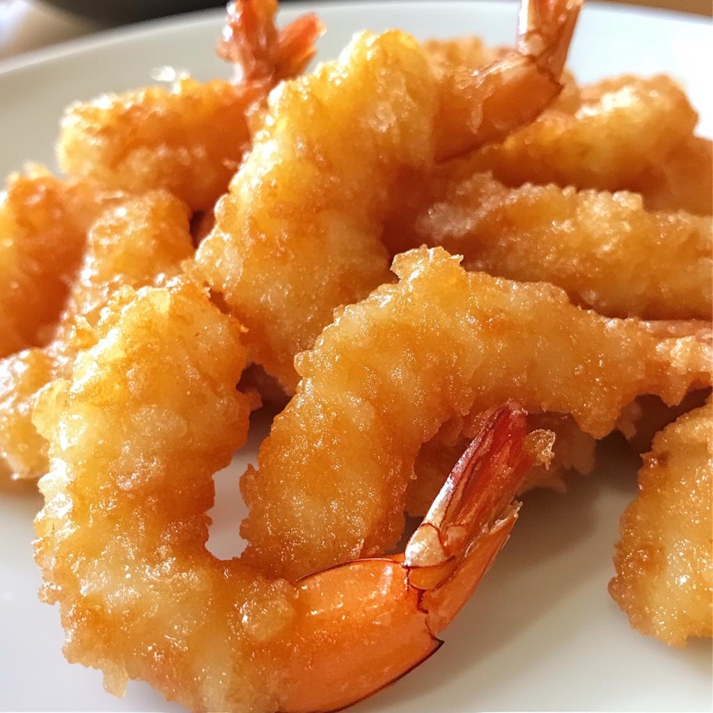 crispy shrimp tempura - detail 1