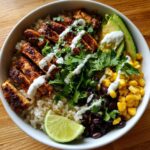 easy chipotle chicken bowl recipe