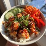 easy sweet chili chicken bowl recipe