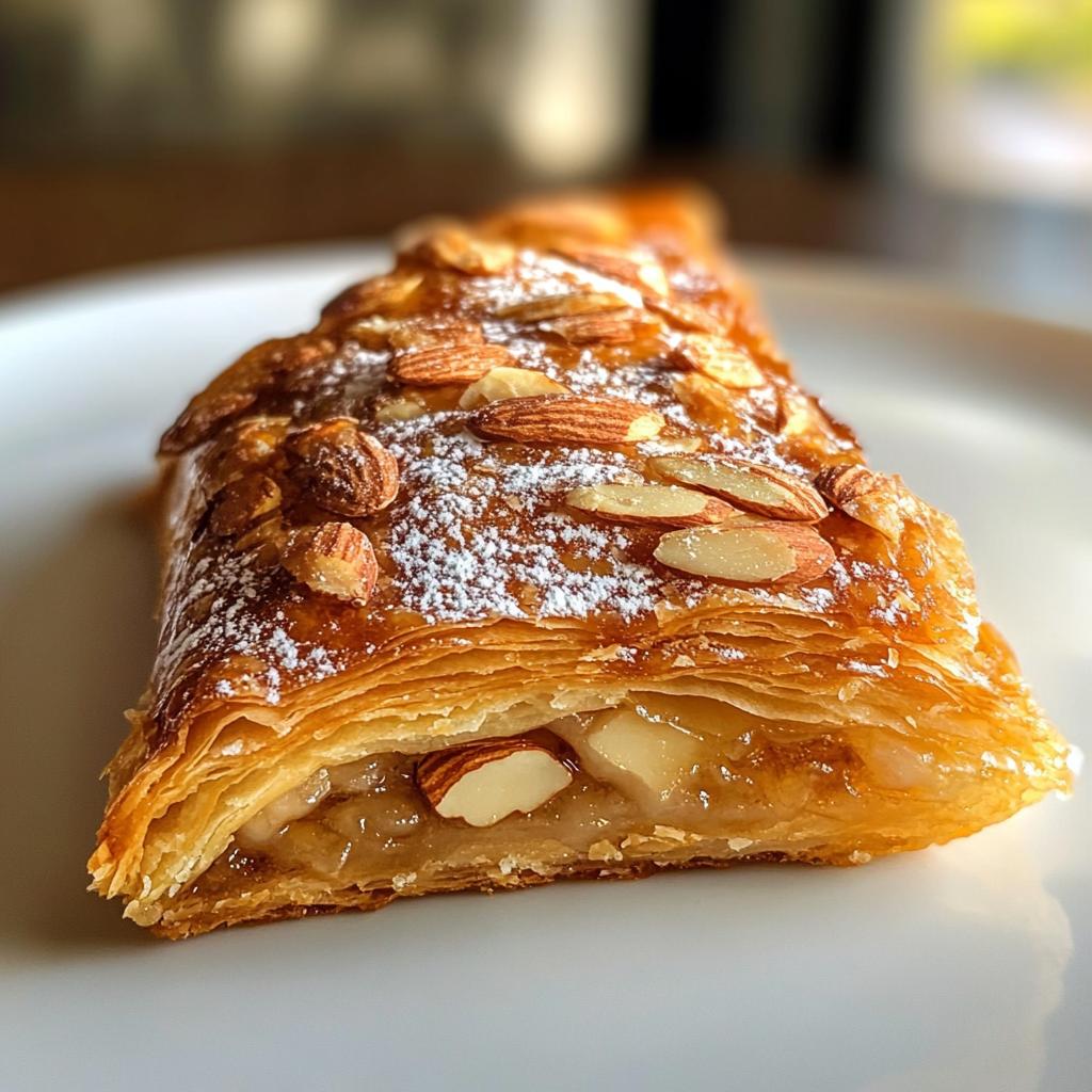 flaky sweet almond pastry