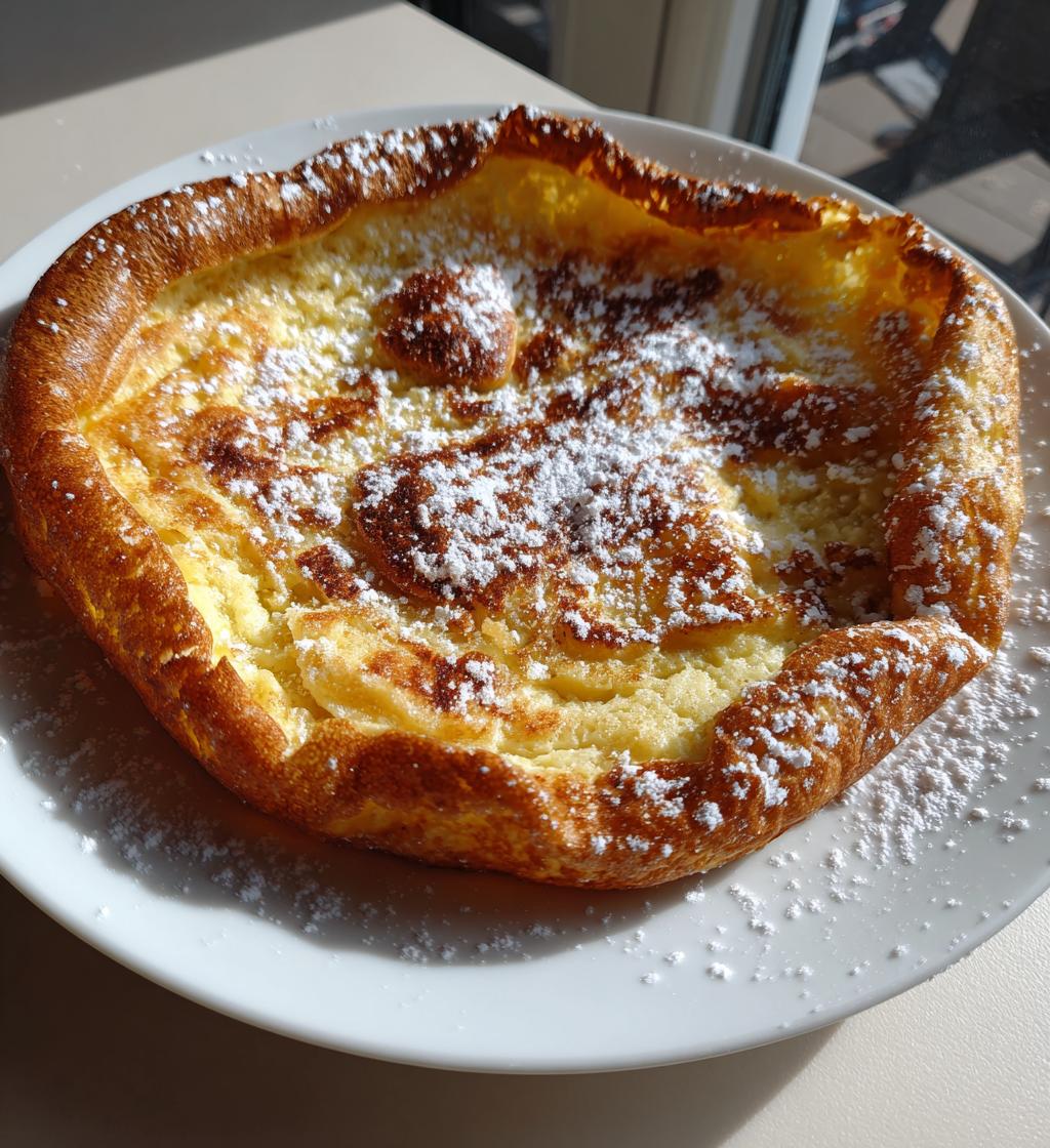 german pancake - detail 1