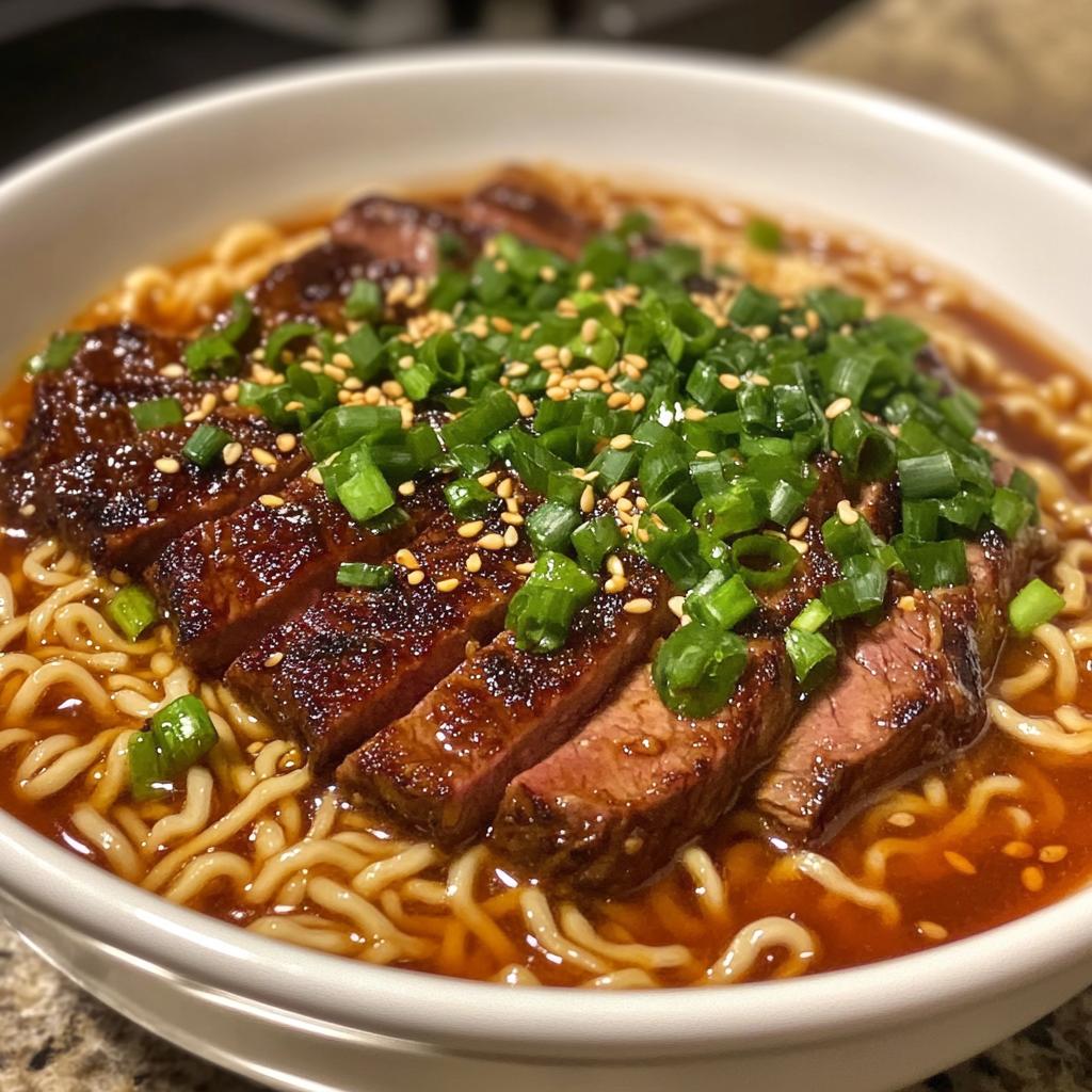 grilled beef korean ramen recipe