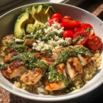 grilled chicken chimichurri bowl recipe