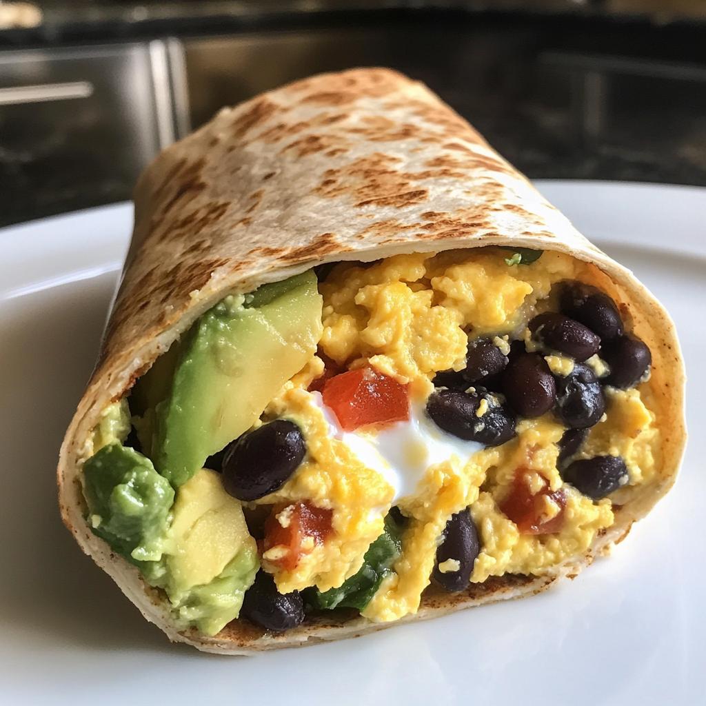 high protein breakfast burritos - detail 1