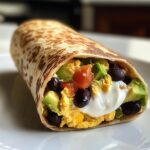 high protein breakfast burritos