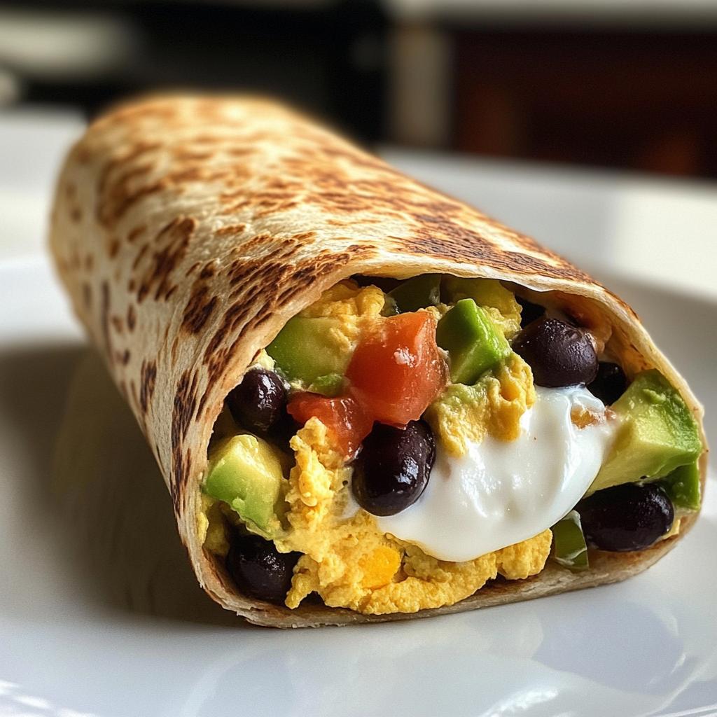 high protein breakfast burritos