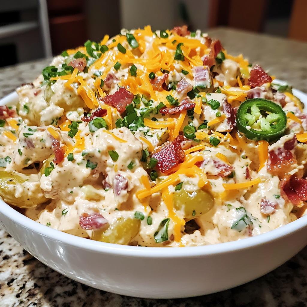 jalapeno popper potato salad