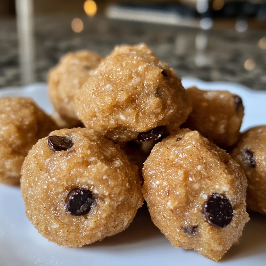no bake cookie dough bites - detail 1