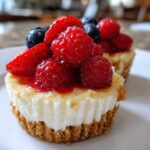 no bake mini cheesecakes