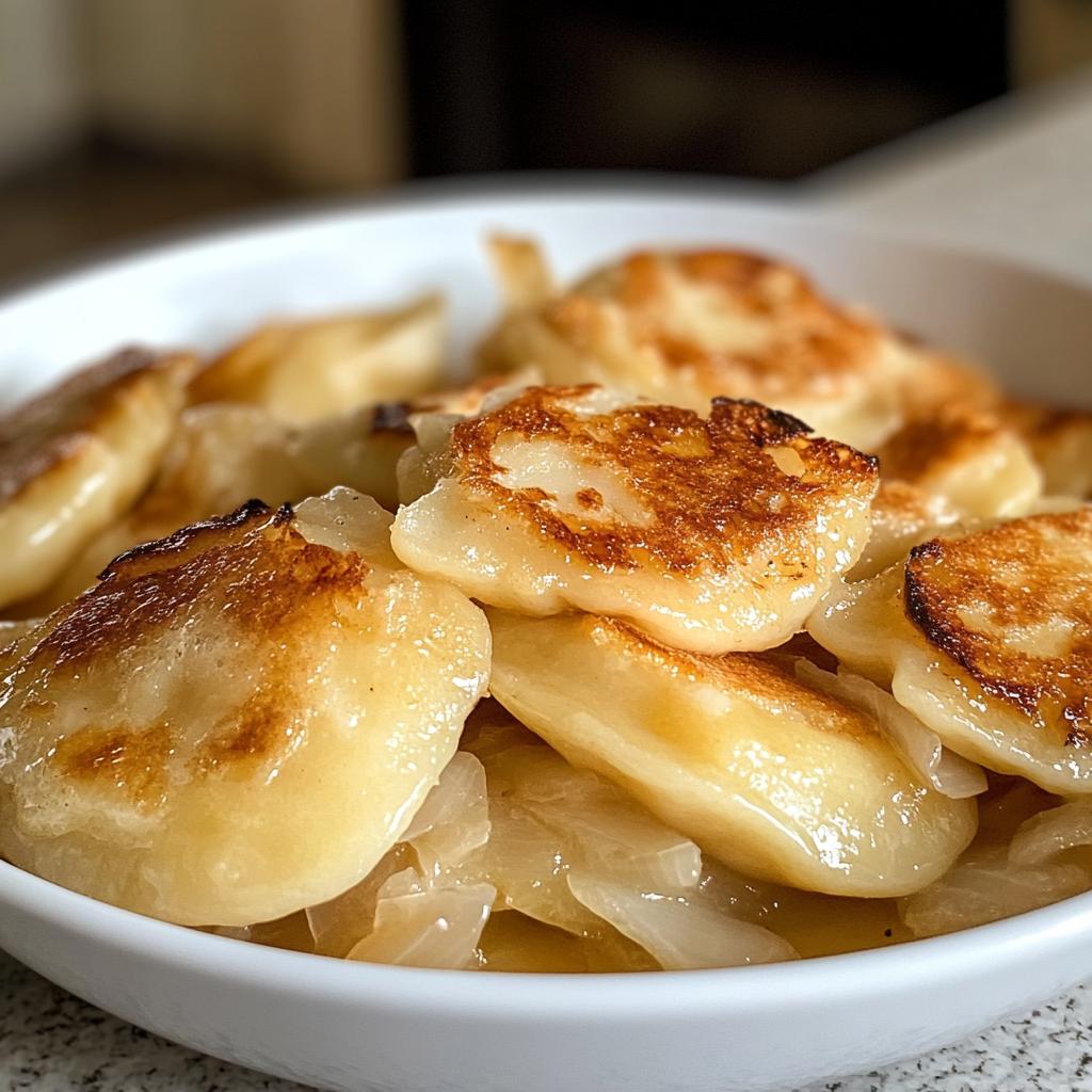 potato pierogi - detail 1