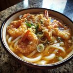 shrimp tempura udon soup