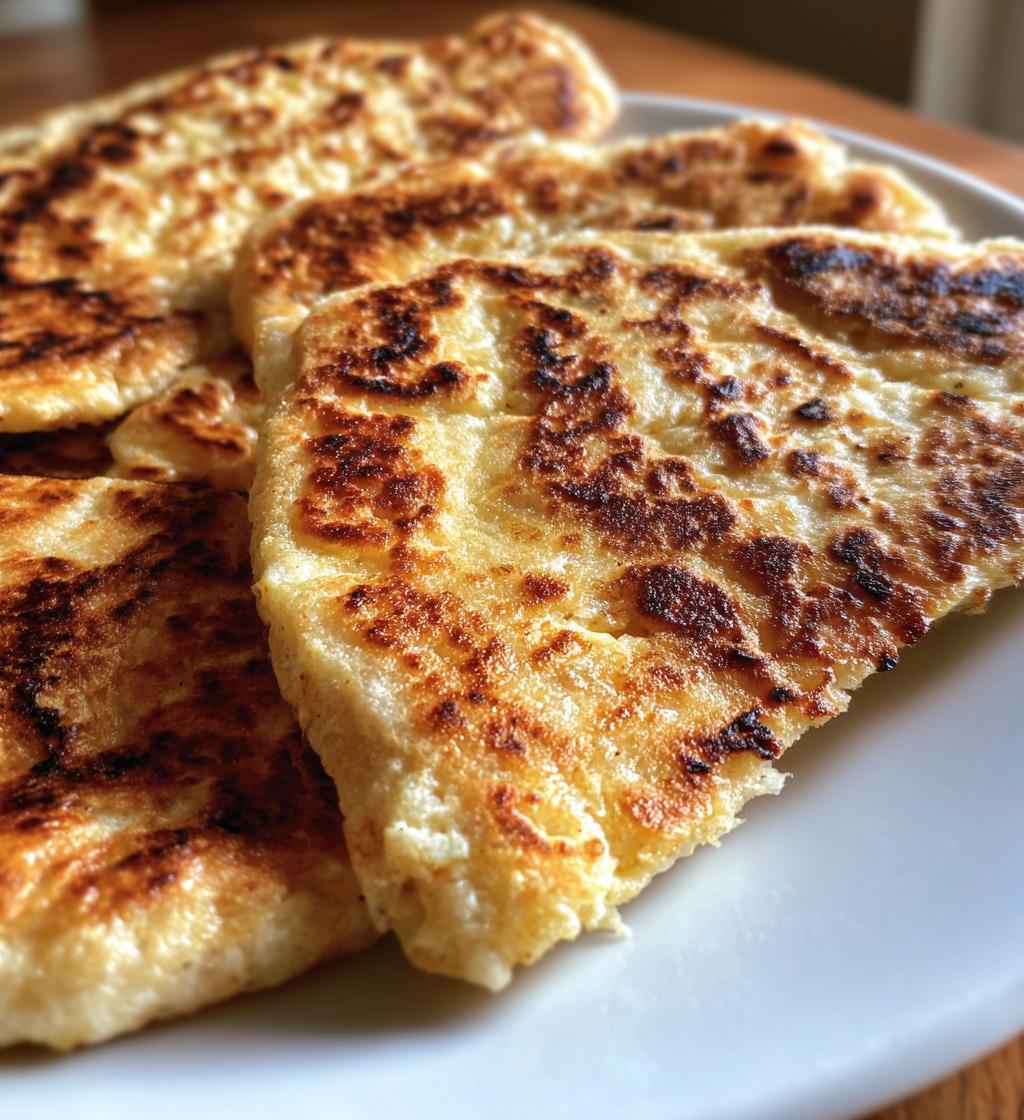 simple cottage cheese flatbread recipe - detail 1