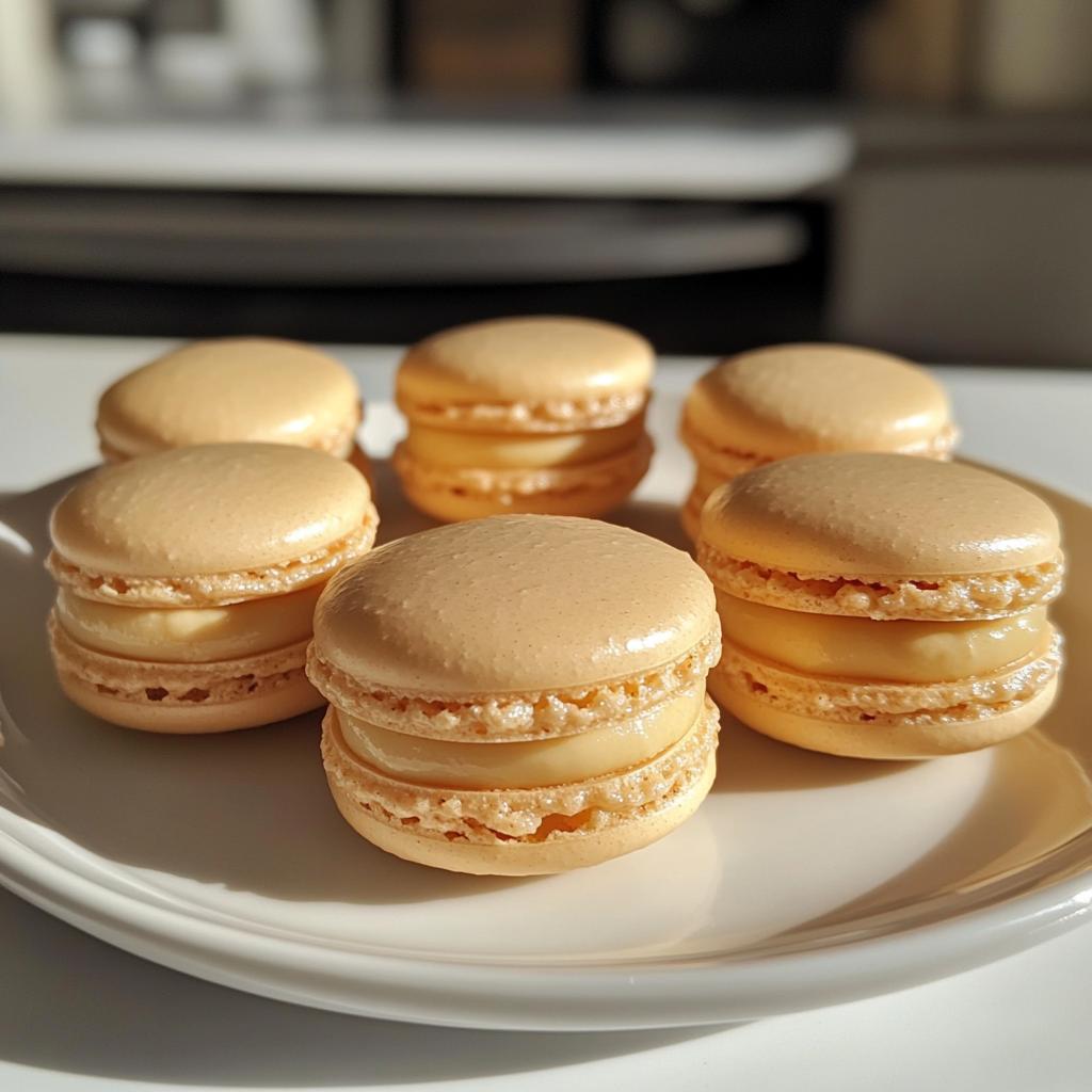 vanilla macarons