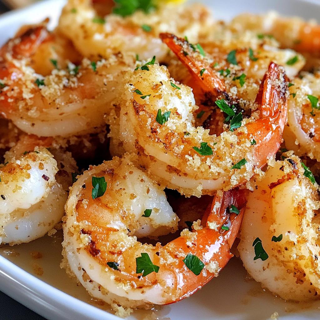 air fryer garlic parmesan shrimp