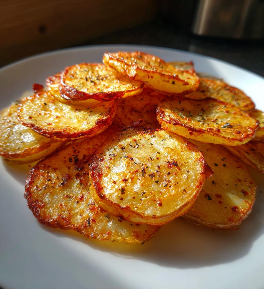 air fryer sliced potatoes