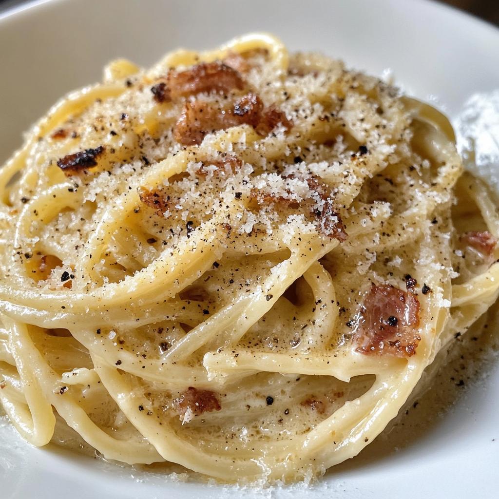 authentic pasta carbonara