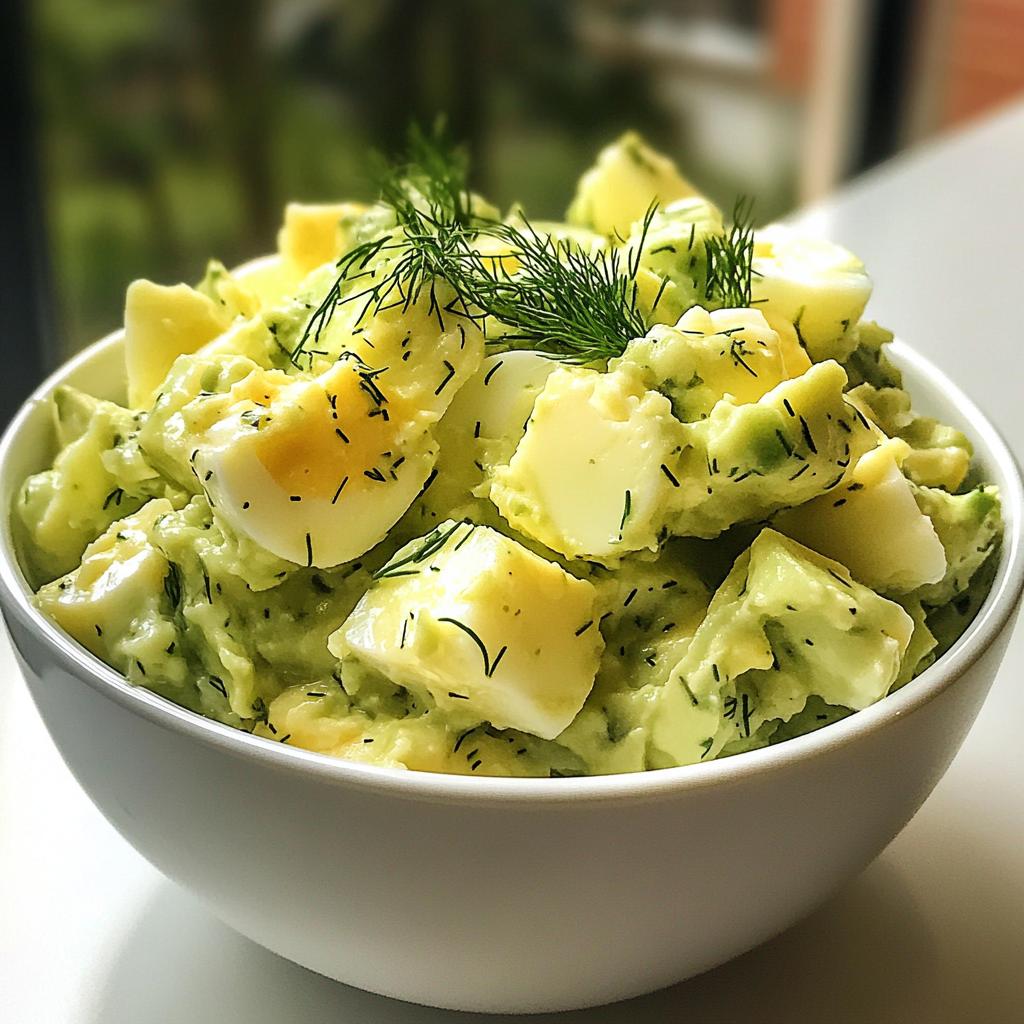 avocado egg salad