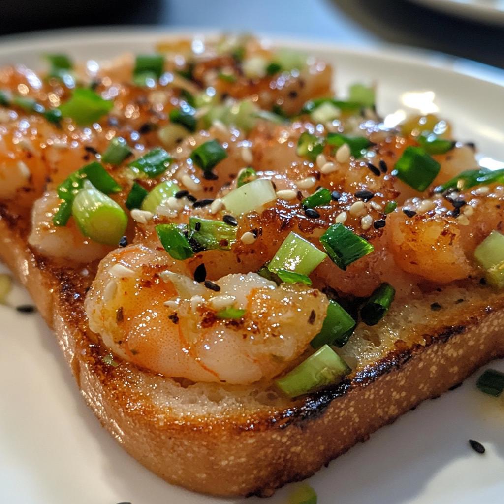 baked shrimp toast