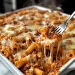 baked ziti with meat sauce
