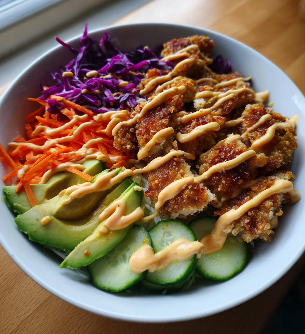 bang bang chicken bowl