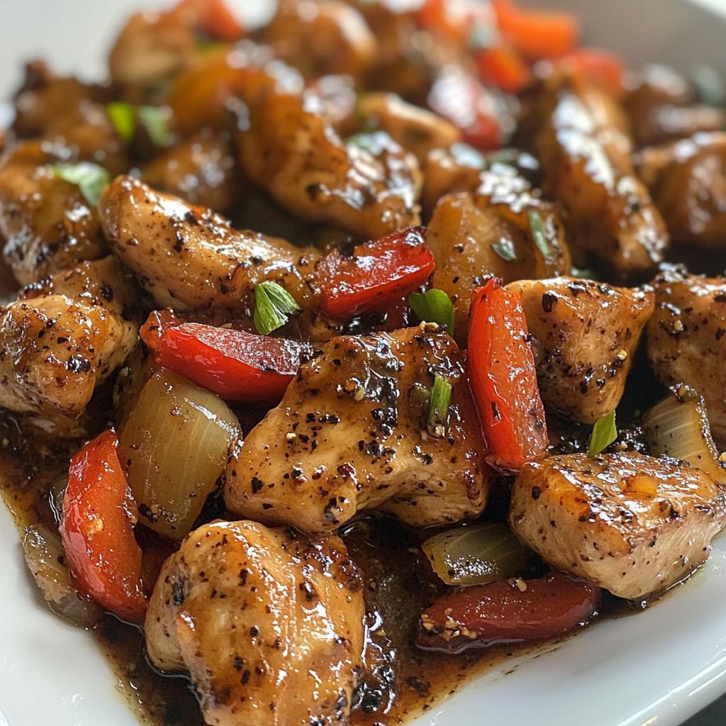 black pepper chicken